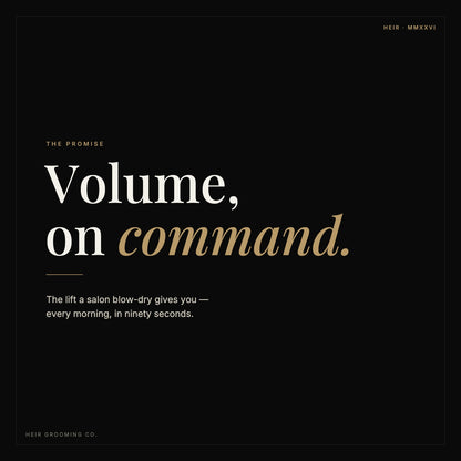 The HEIR Volume Comb