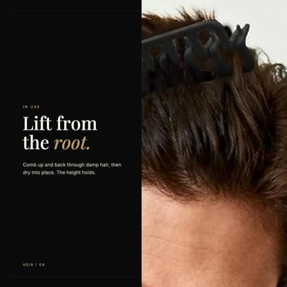 The HEIR Volume Comb