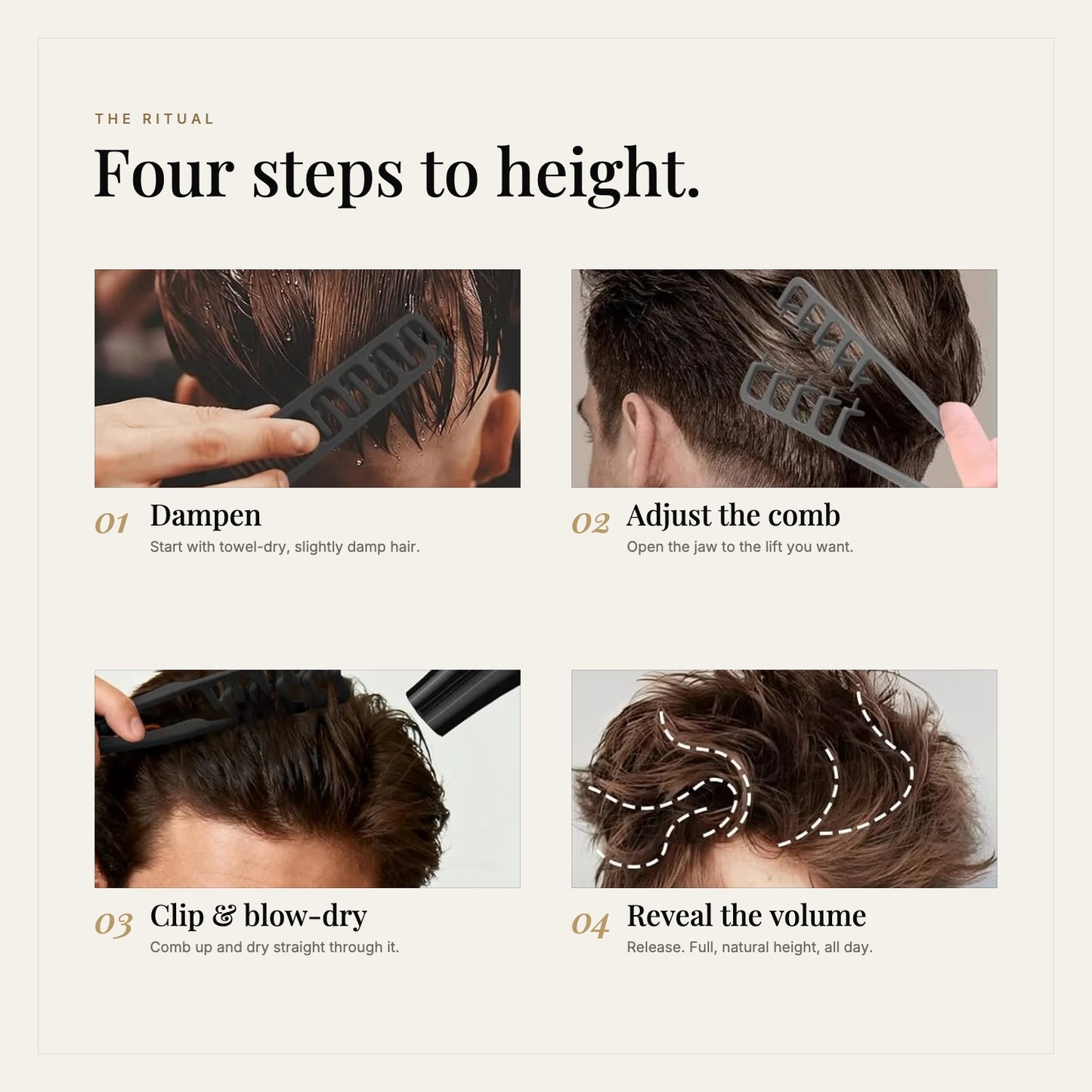 The HEIR Volume Comb