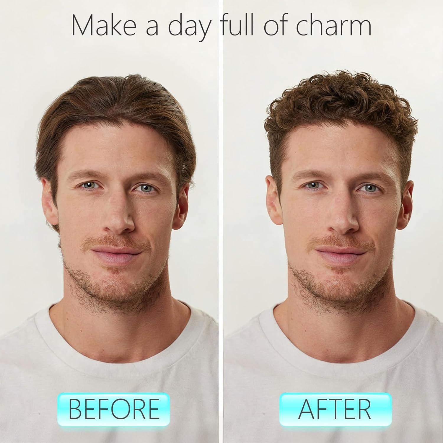 HEIR Volume Comb in use — lifting hair at the roots